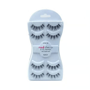 Red cherry eyelashes set #hd04 4 pairs