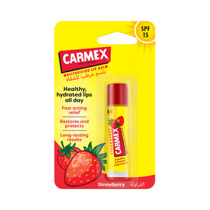 Carmex Lip Balm 4.25g Strawberry With SPF 15