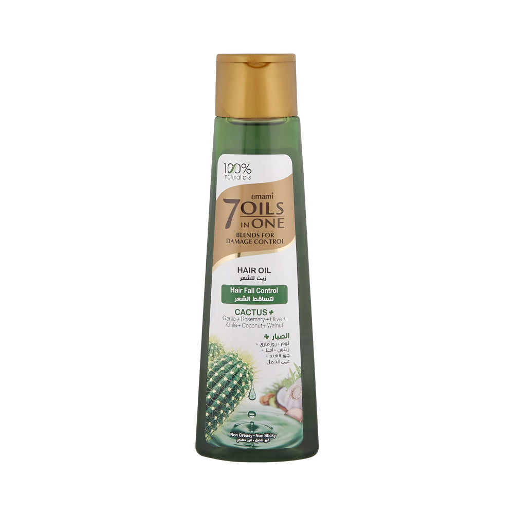 Emami hair oil 200ml 7in1 with aloe vera against hair loss