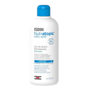 ISDIN Shower Gel 400ml Treats Eczema And Body Bumps Neutratopic Pro