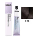 Loreal professionnel hair color 50ml dia light 7.12
