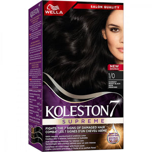 Koleston Hair Color Kit 50ml 1/0 Darkest Night Black