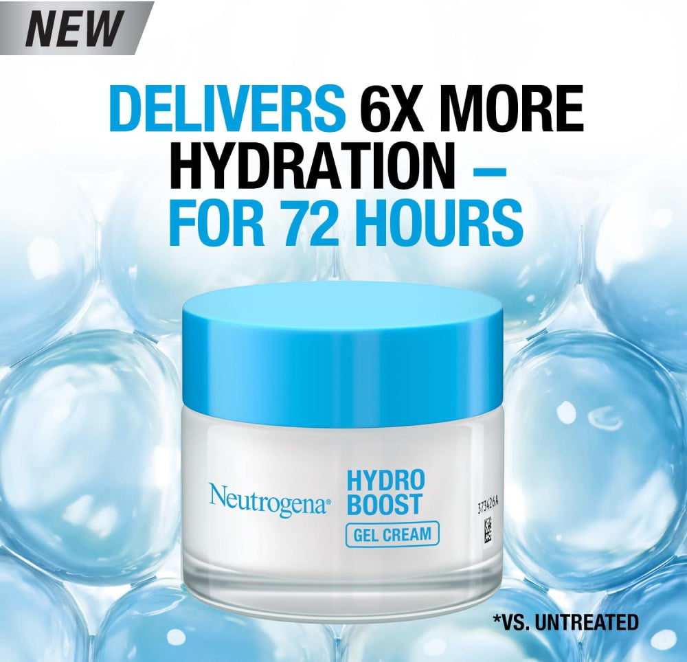 Neutrogena Hydro Boost Gel Cream - Hyaluronic Acid Face Moisturizer 50ml
