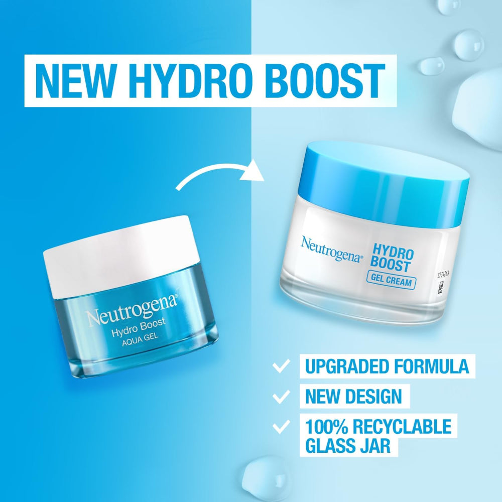 Neutrogena Hydro Boost Gel Cream - Hyaluronic Acid Face Moisturizer 50ml