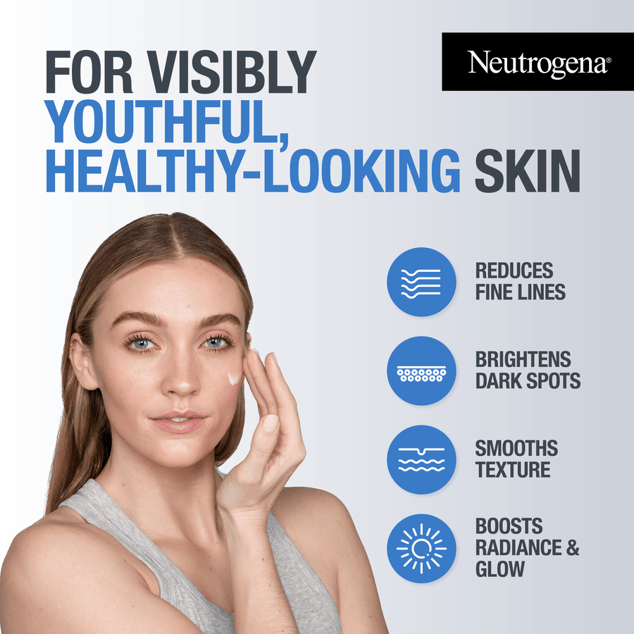 Neutrogena Retinol Boost Night Cream – Smoothing Overnight Moisturizer 50ml