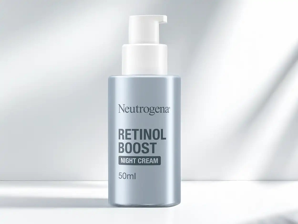 Neutrogena Retinol Boost Night Cream – Smoothing Overnight Moisturizer 50ml
