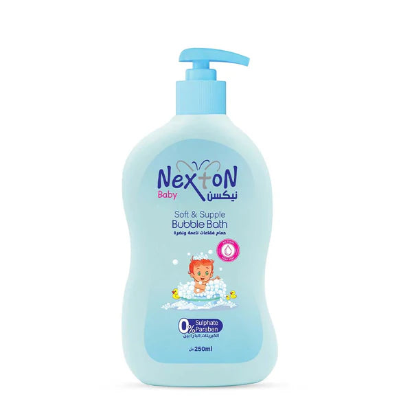 Nexton Baby Bath Bubbles - رغوة ناعمة وملطفة للأطفال الرضع