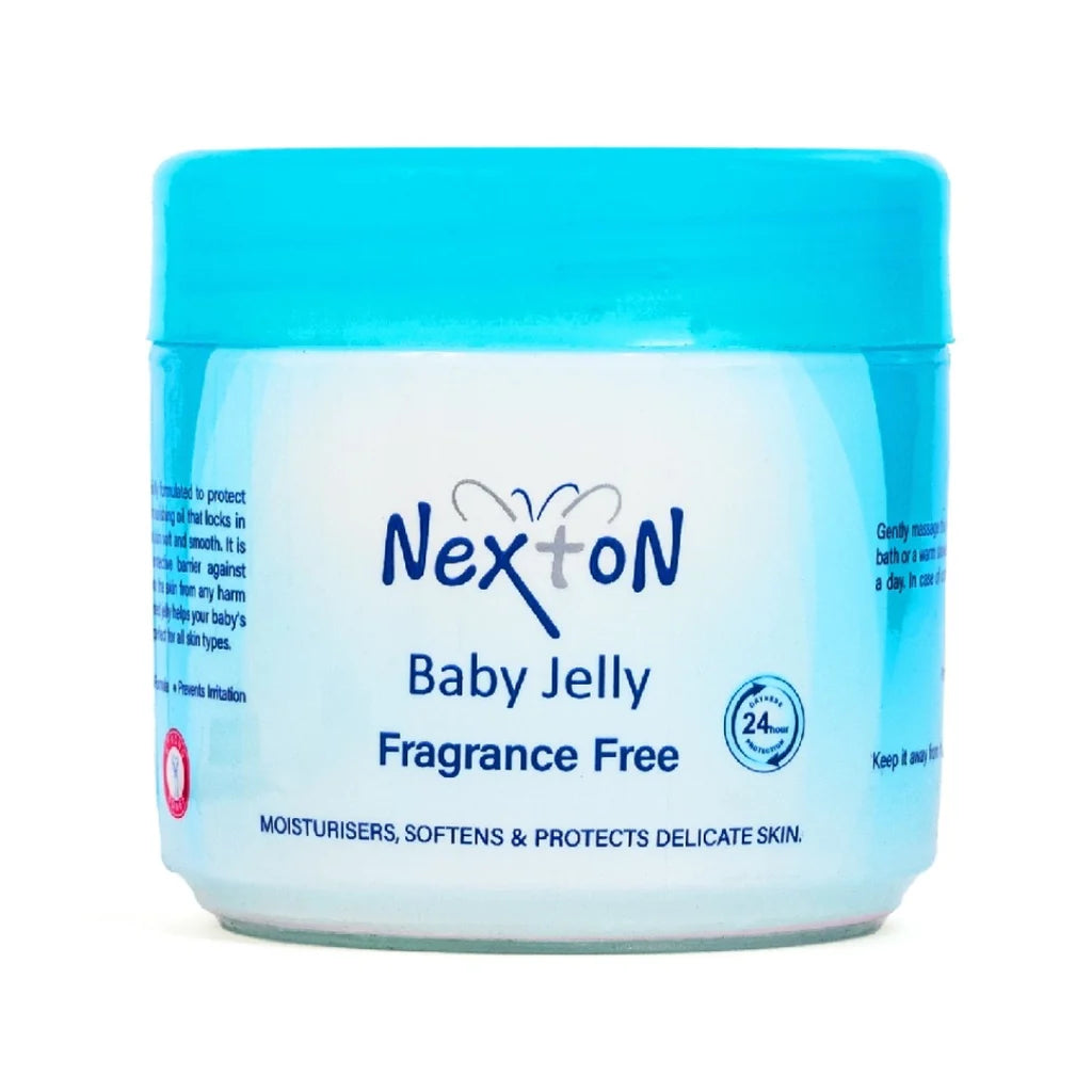 Nexton Baby Petroleum Jelly – Fragrance Free Moisturizer for Diaper Rash