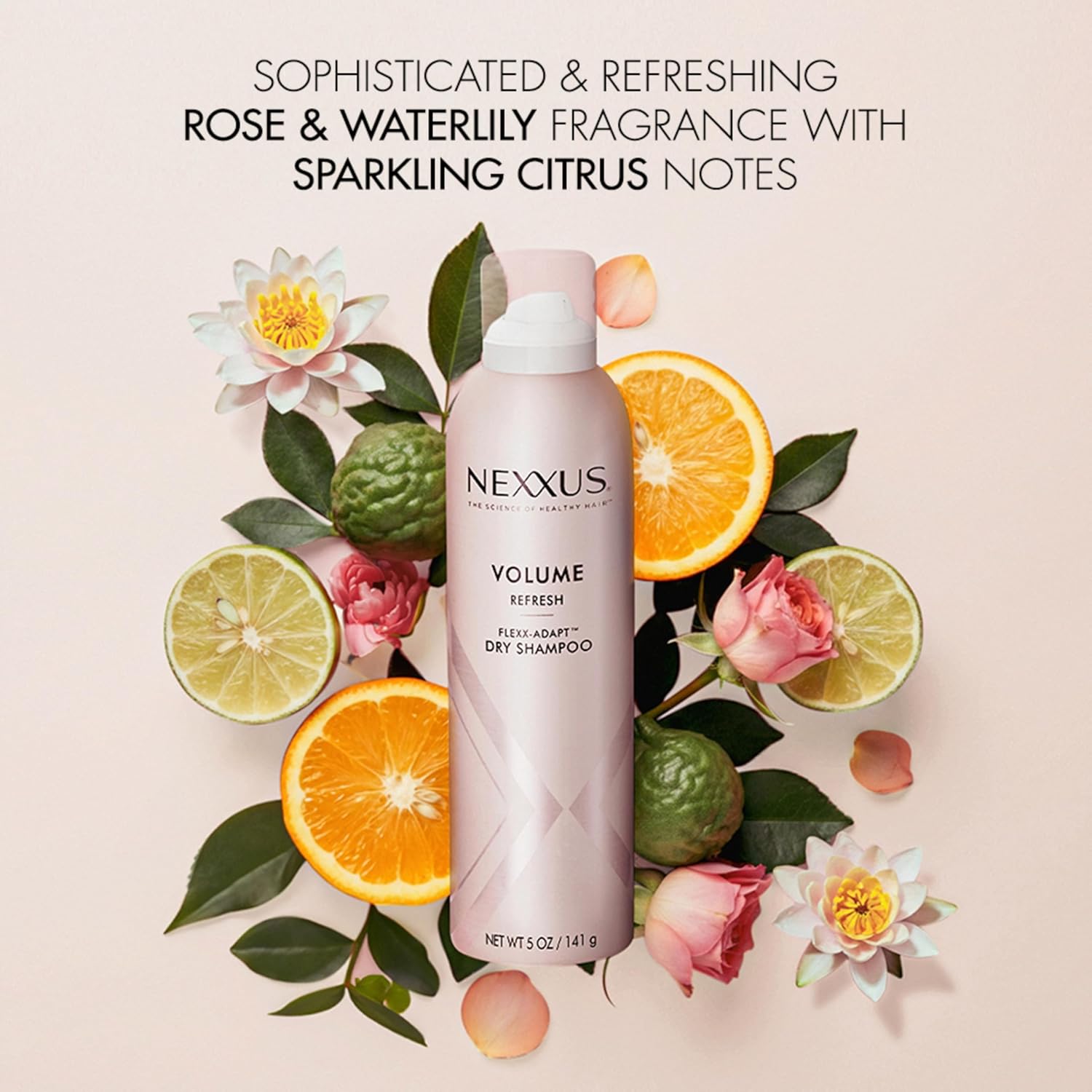 Nexxus Dry Shampoo Refreshing Hair Mist – Oil Absorbing Volumizing Spray 141g
