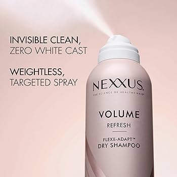 Nexxus Dry Shampoo Refreshing Hair Mist – Oil Absorbing Volumizing Spray 141g