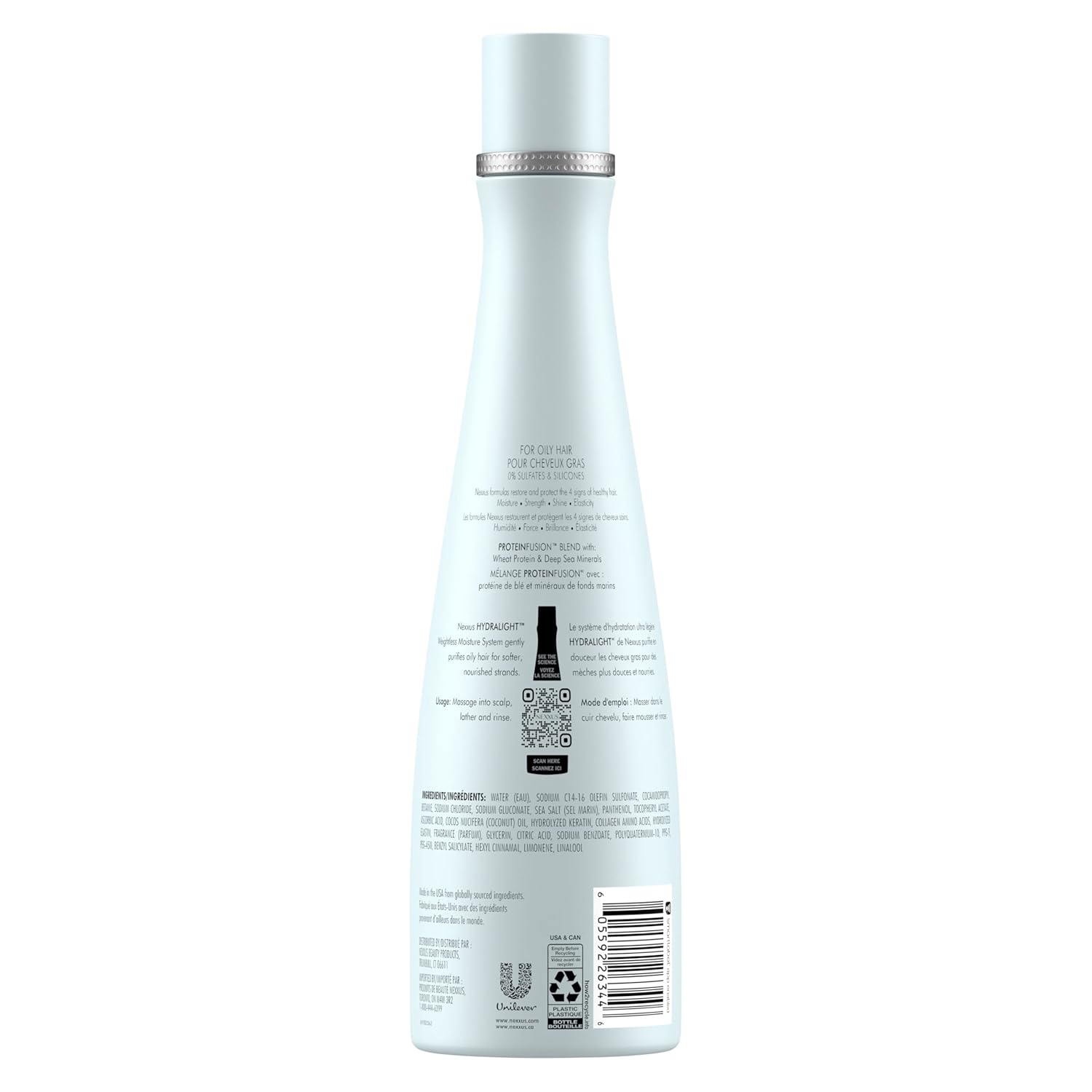 Nexxus Hydra Light Shampoo – Lightweight Hydrating Hair Cleanser