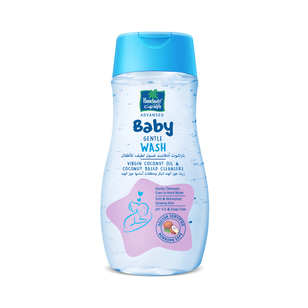 Parachute Baby Body Wash 200ml Advansed Gentle With Virgin Coconut Oil And Coconut-Based Cleansers