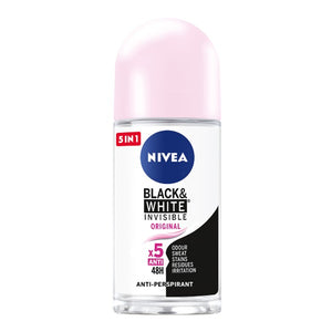 Nivea Deodorant Roll On 50 ml black&white For Women