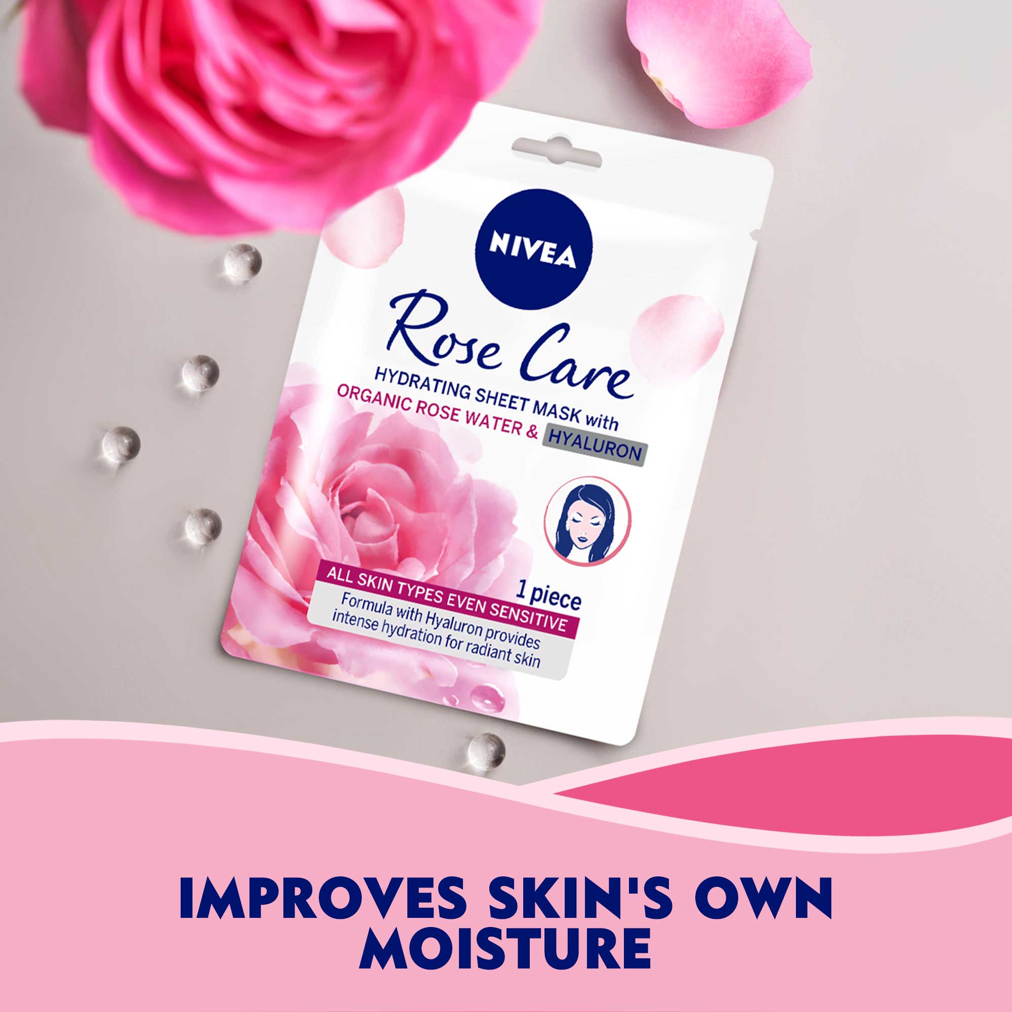 Nivea Urban Skin Hydrating Mask with Organic Water – Deep Moisturizing