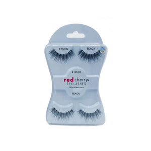 Red cherry eyelashes set #hd02 2 pairs