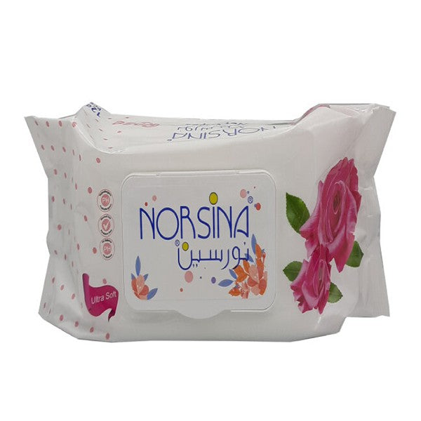 Norsina-Wet-Wipes-120Wipes-With-Rose-