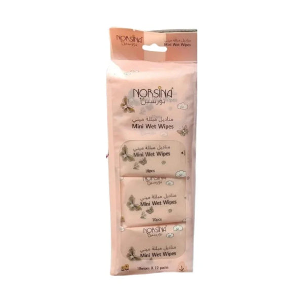 Norsina-Wet-Wipes-Pink-12-Pieces-x-10-Wipes-