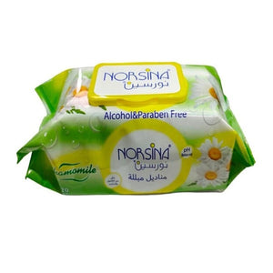 Norsina-Wet-Wipes-120Wipes-With-Chamomile-
