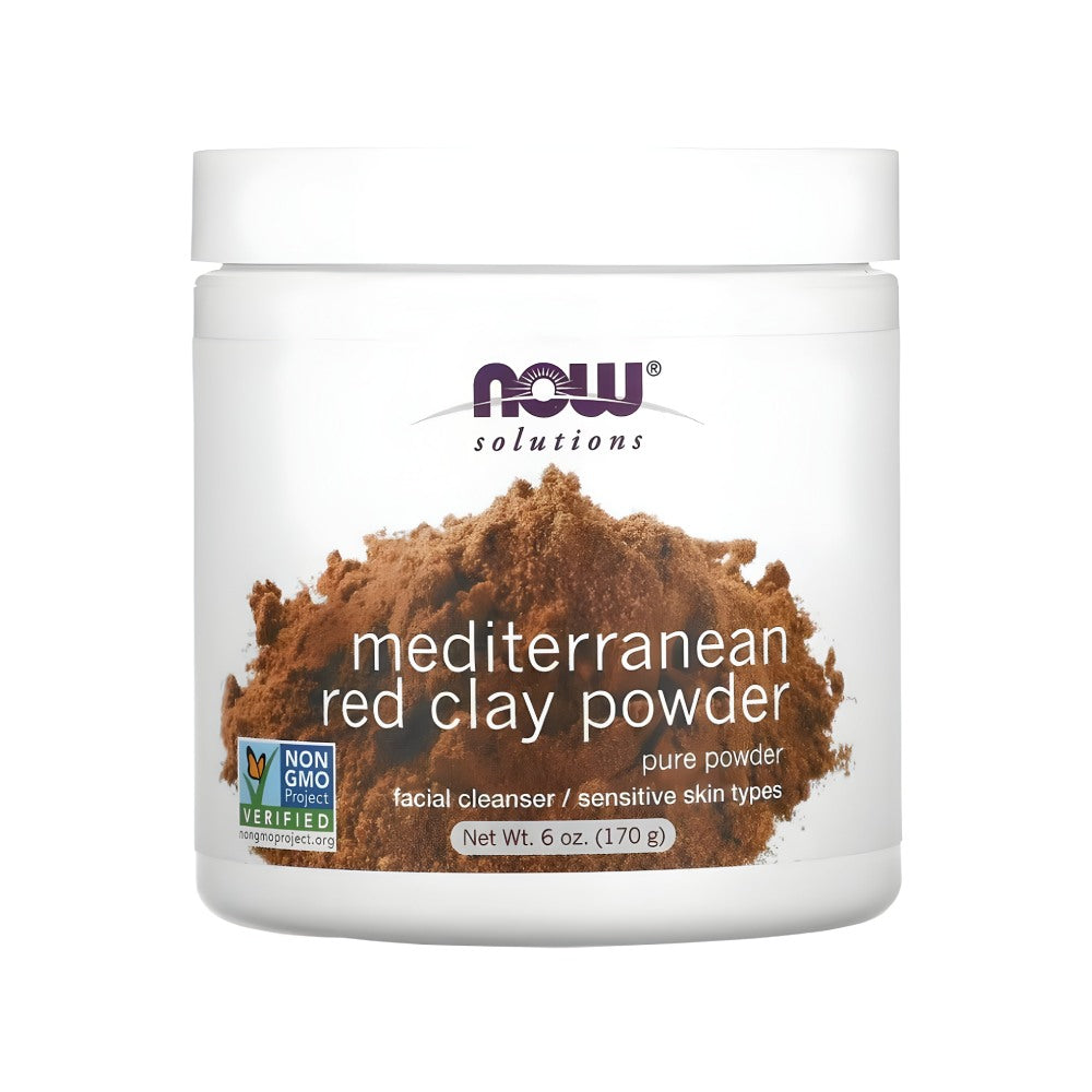 Now-Clay-Powder-170g-Moroccan-Red-