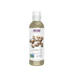 NOW Solutions Castor Oil – 100% Pure 4 oz (118ml)