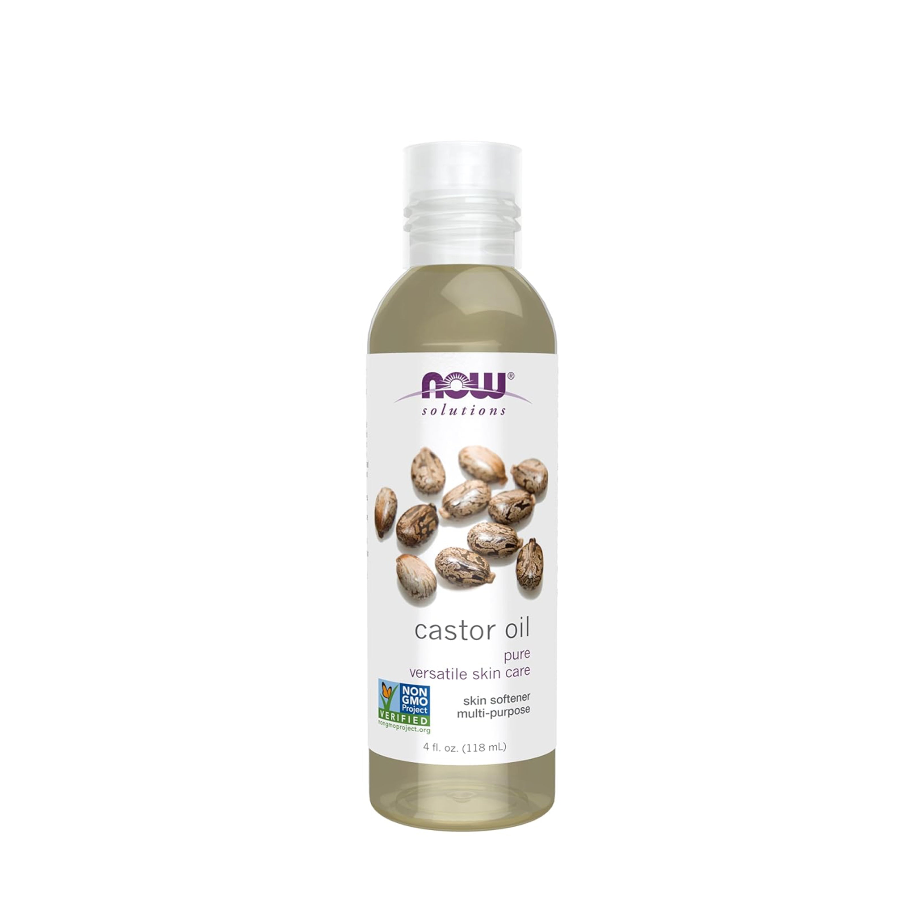 NOW Solutions Castor Oil – 100% Pure 4 oz (118ml)