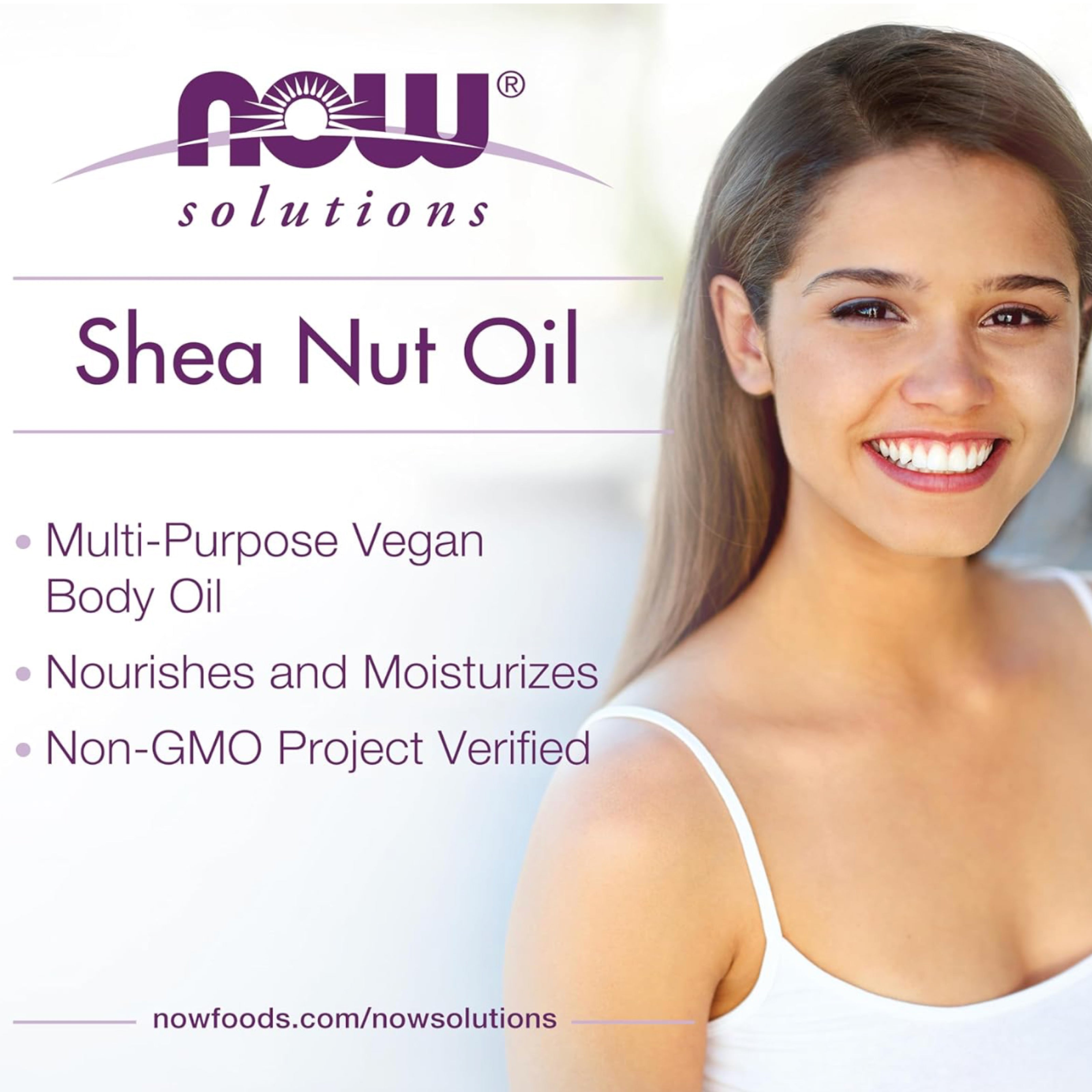 NOW Solutions Shea Nut Oil – 100% Pure 118ml