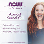 NOW Apricot Oil – Natural Moisturizing Oil 118ml