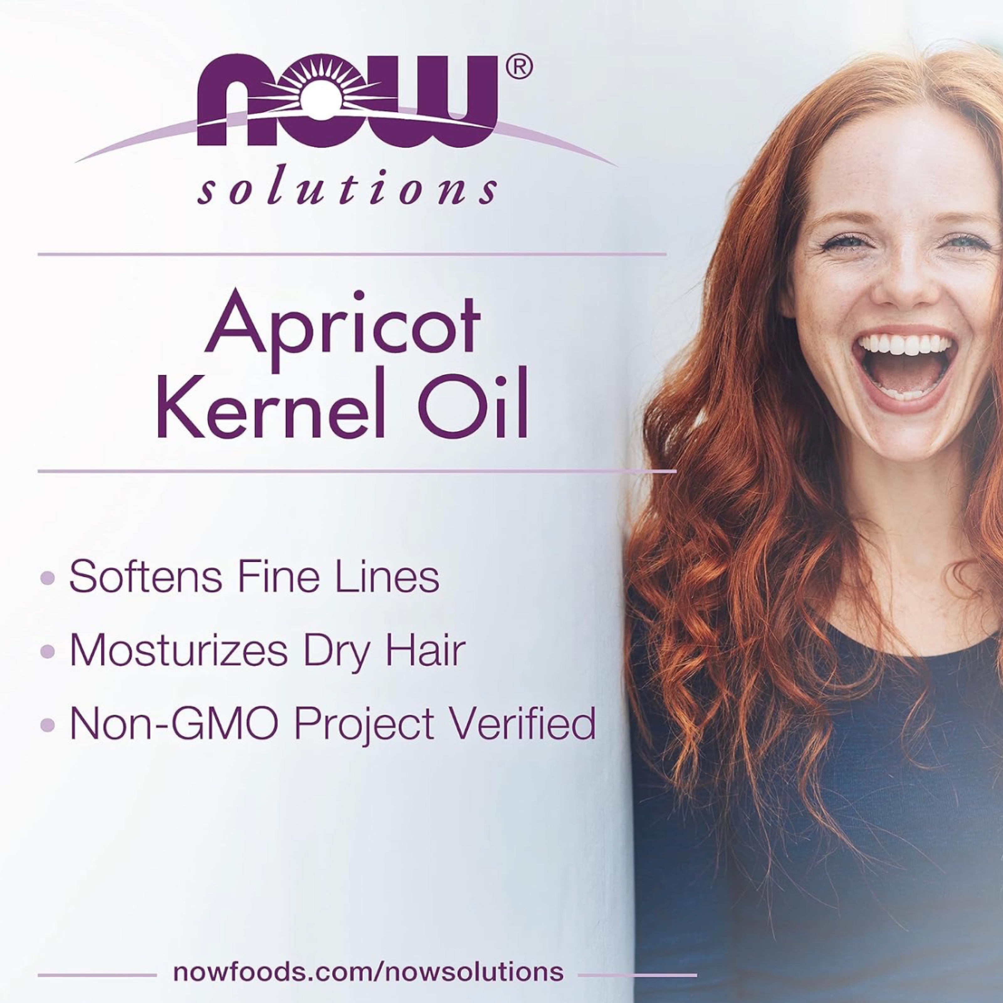 NOW Apricot Oil – Natural Moisturizing Oil 118ml