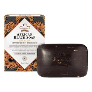 Nubian Heritage African Black Bar Soap – تنظيف عميق مع Shea Butter