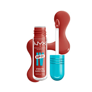 NYX Lip I.V. Hydrating Gloss Stain – 12 Burst That Tang صبغة لمعة مرطبة 5ml