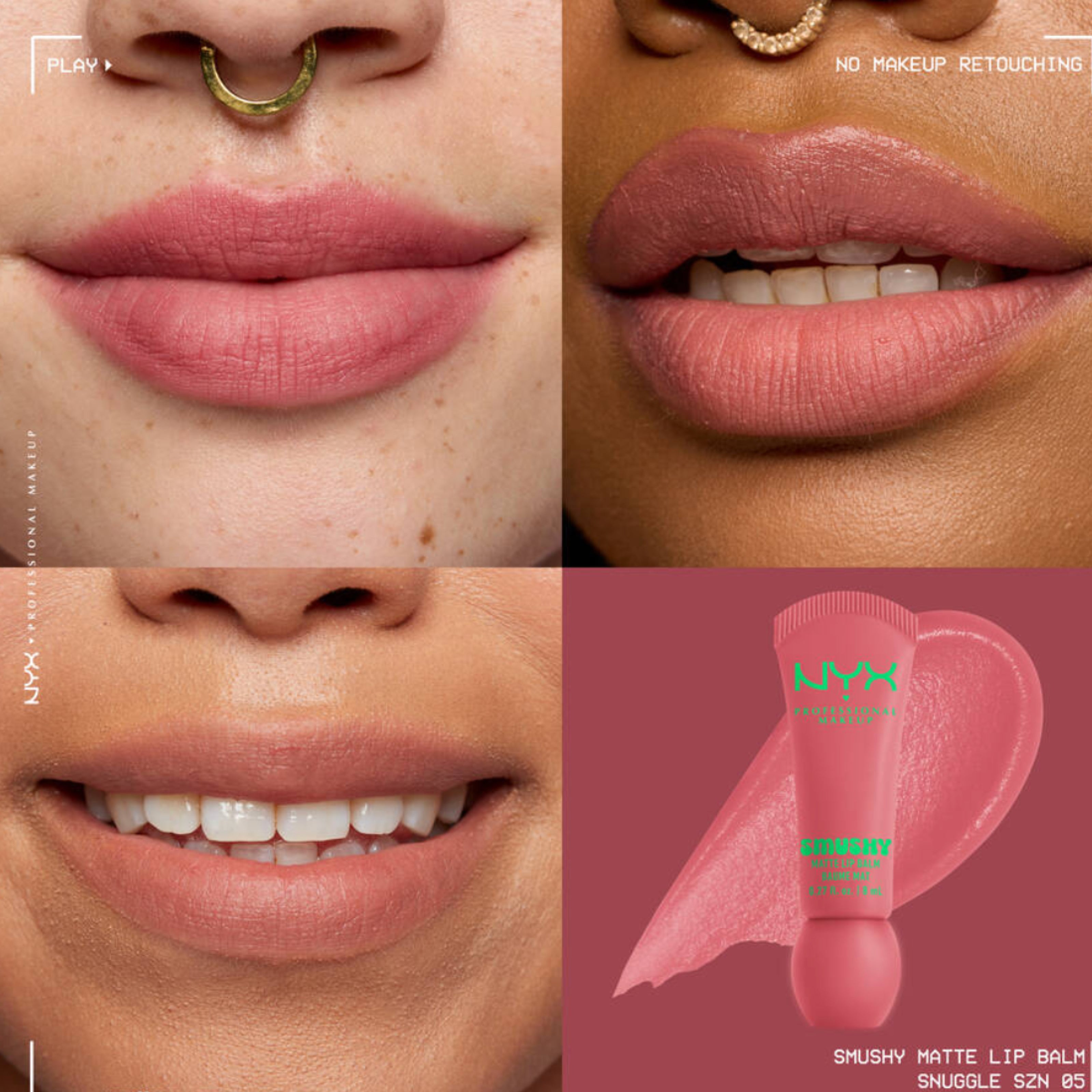 NYX Smushy Matte Tinted Lip Balm – 05 Single SZN 8ml