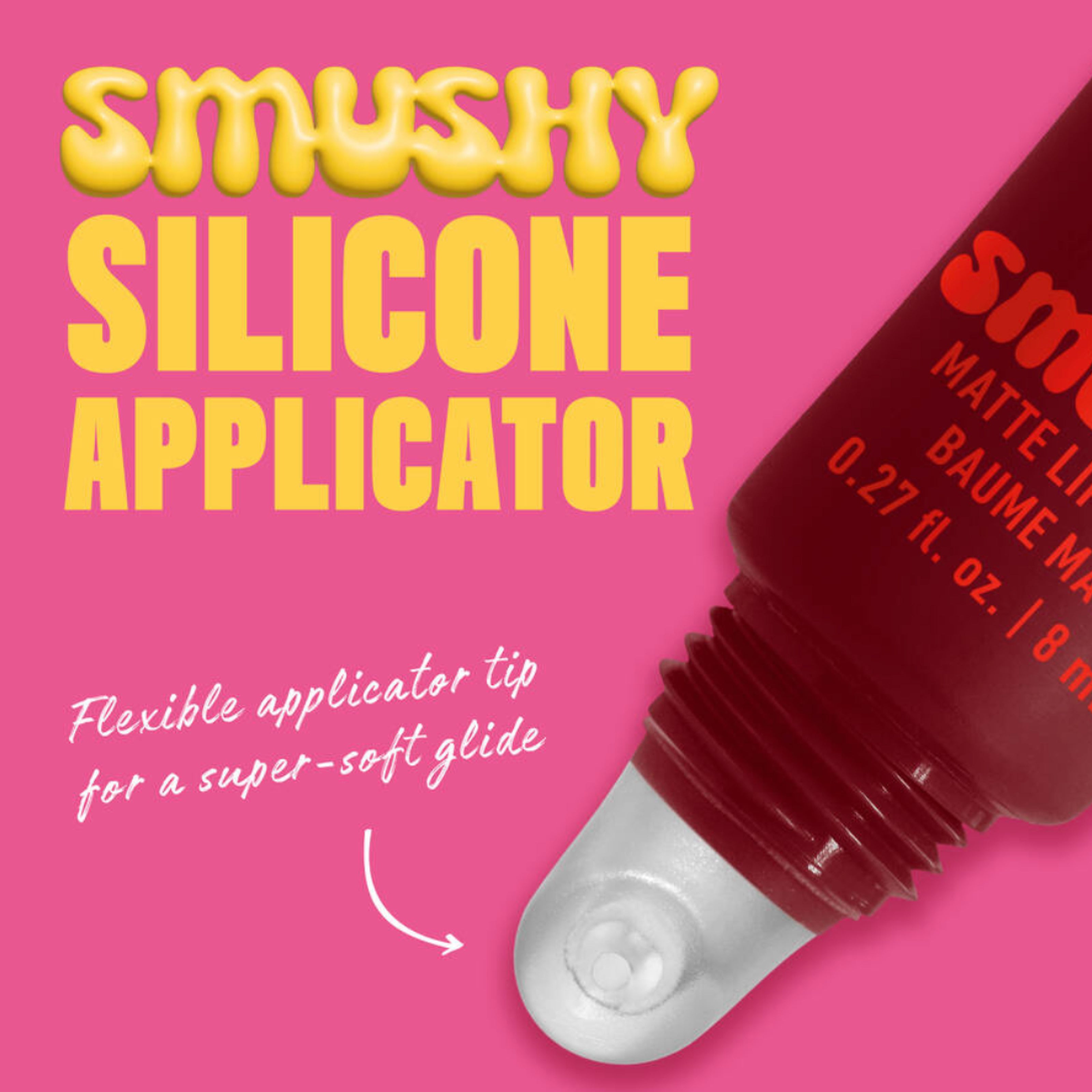 NYX Professional Makeup Smushy Matte Lip Balm - 07 Swipe 2 Smooth (8ml)
