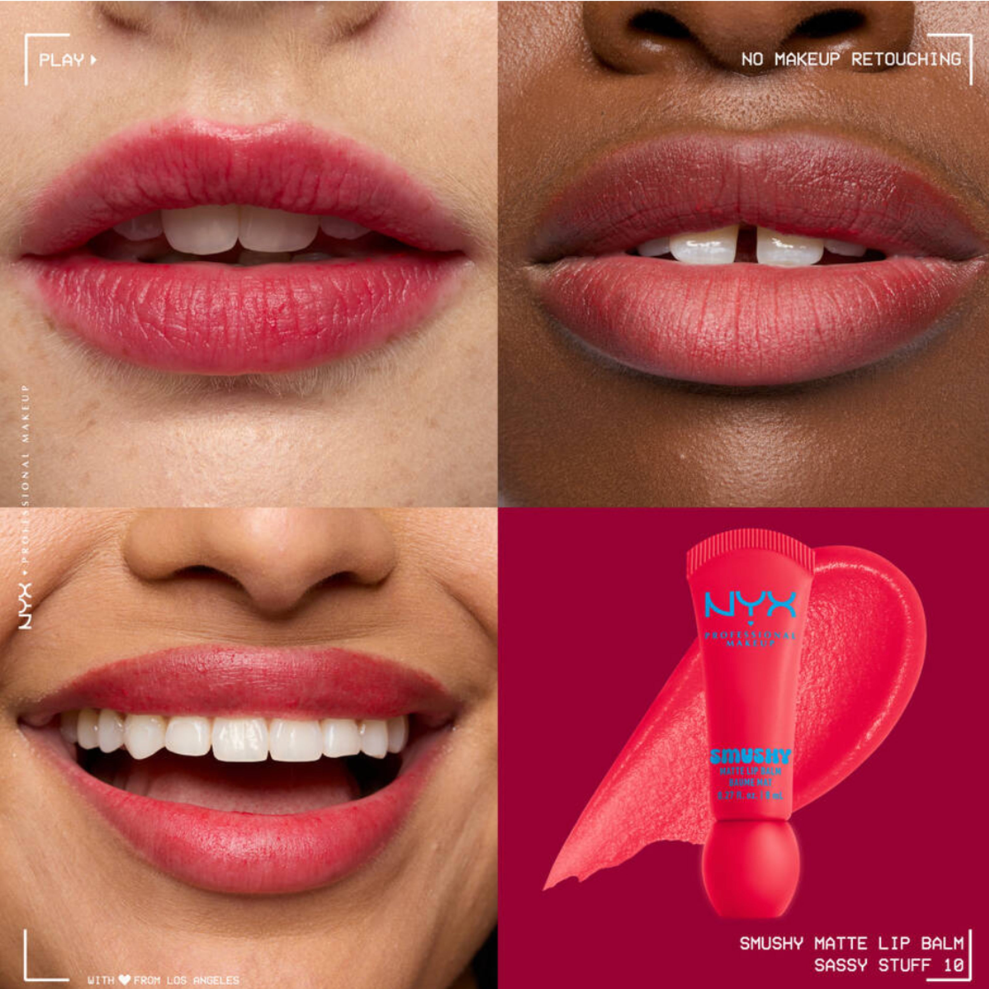 NYX Tinted Lip Balm – 10 Sassy Stuff لون الشفاه المرطب