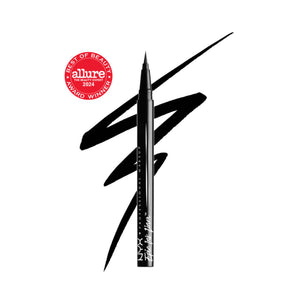 NYX Epic Ink Liner - Waterproof Liquid Eyeliner Pen (Black) 1ml