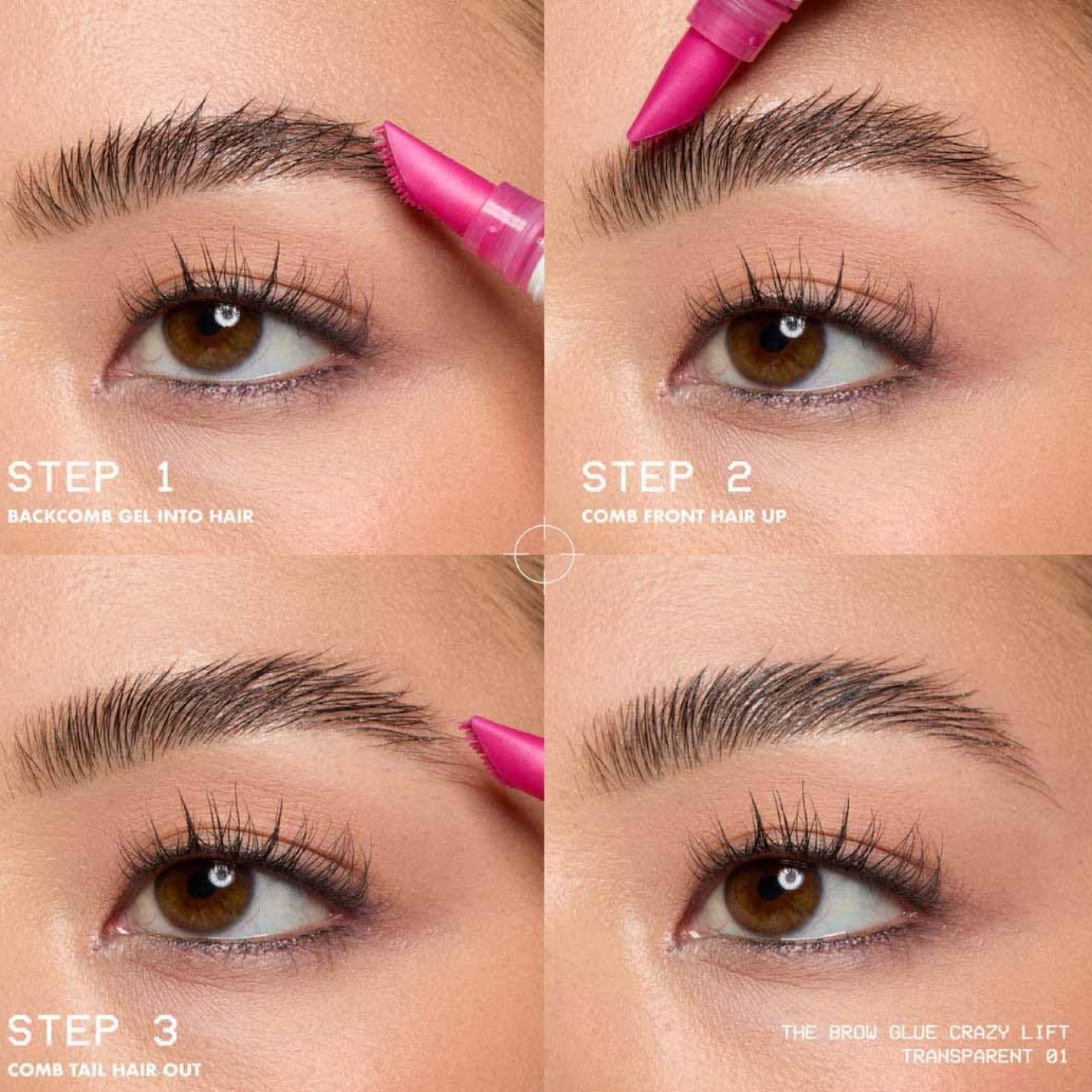 NYX Brow Glue Crazy Lift – Transparent Extreme Hold Eyebrow Gel 7ml