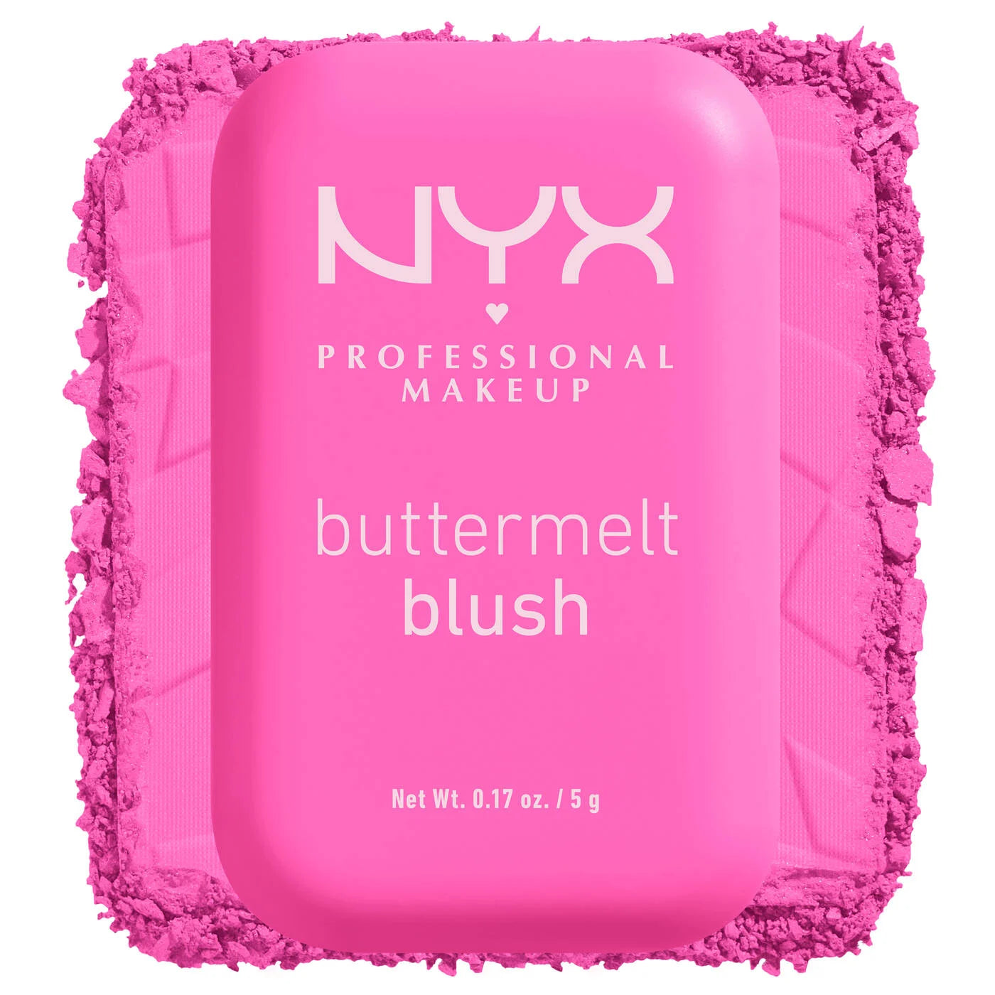 NYX Buttermelt Powder Blush – High-Pigment Matte & Glow Finish (7 Shades)