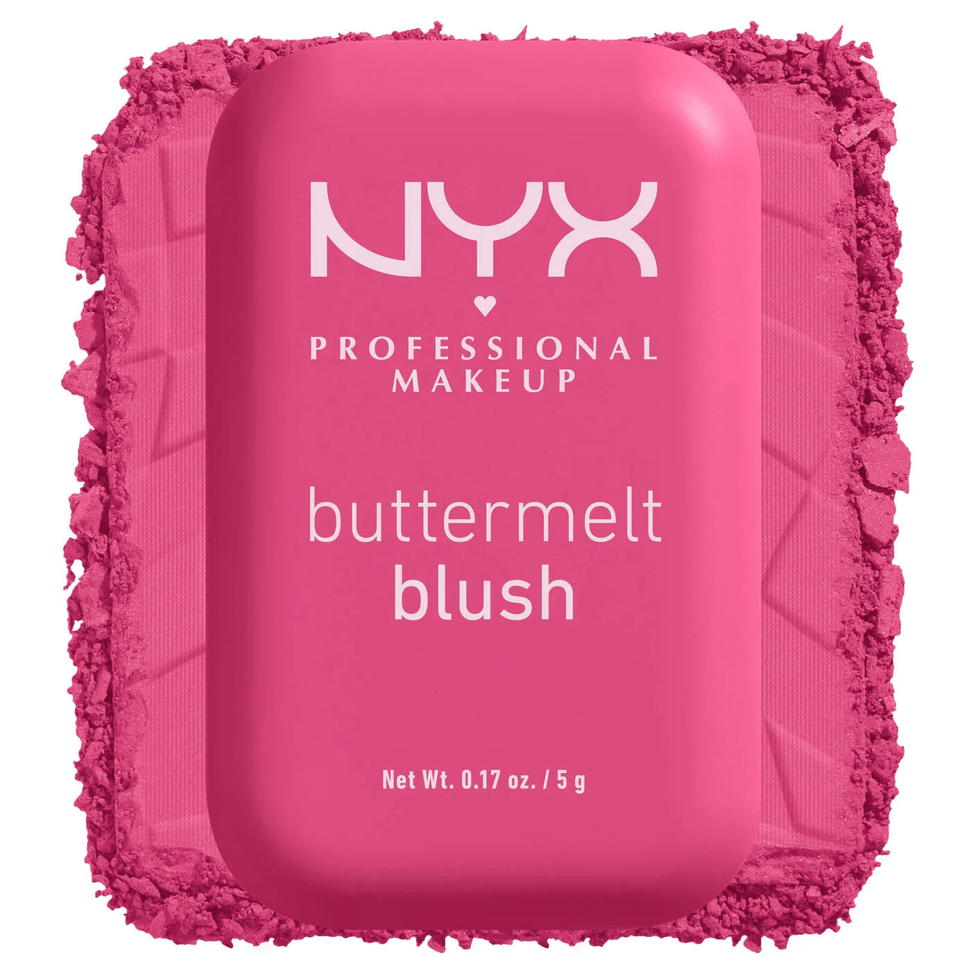 NYX Buttermelt Powder Blush – High-Pigment Matte & Glow Finish (7 Shades)