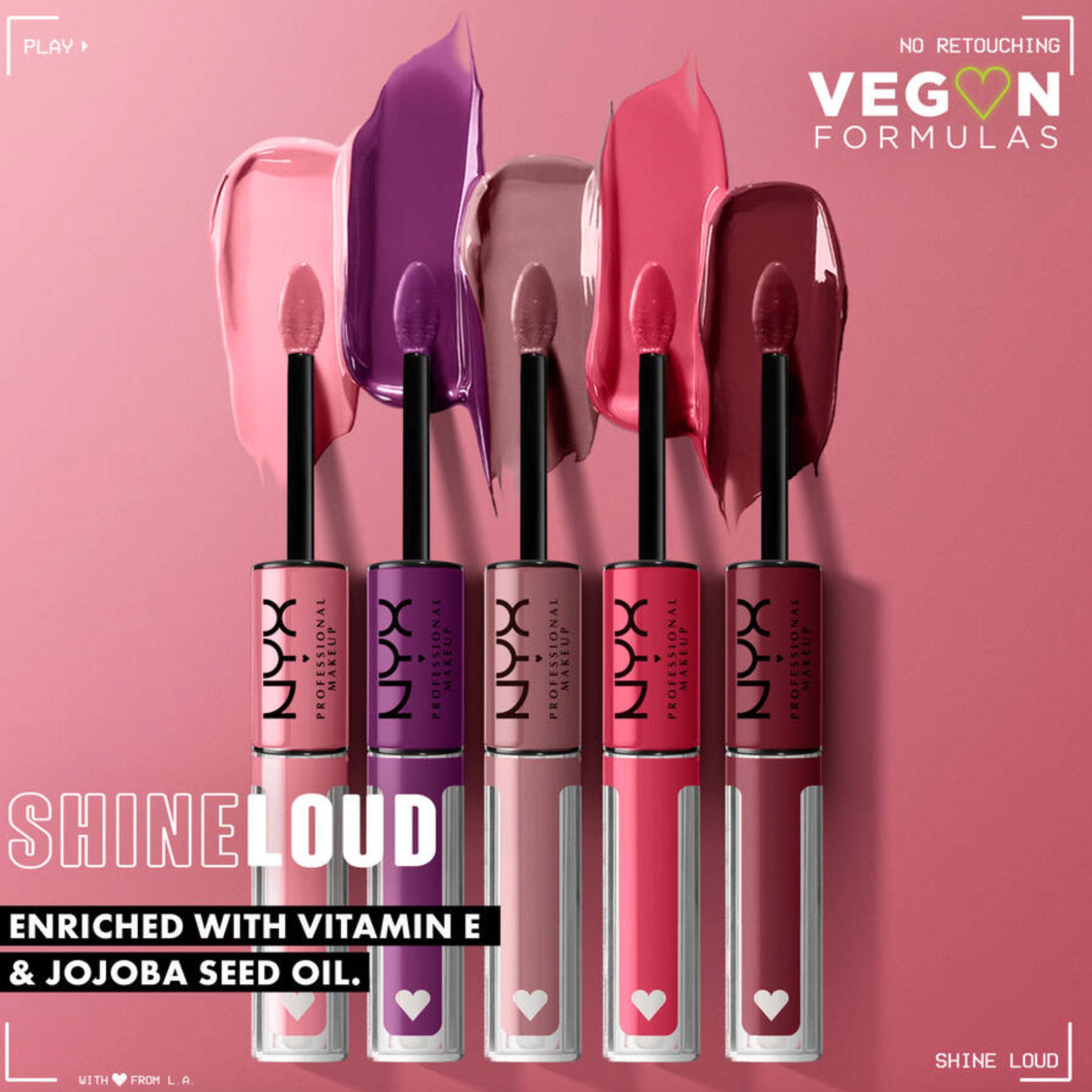 NYX غلوس شفاه Lip Color Gloss Ambition Statement – لمعة تدوم طويلًا