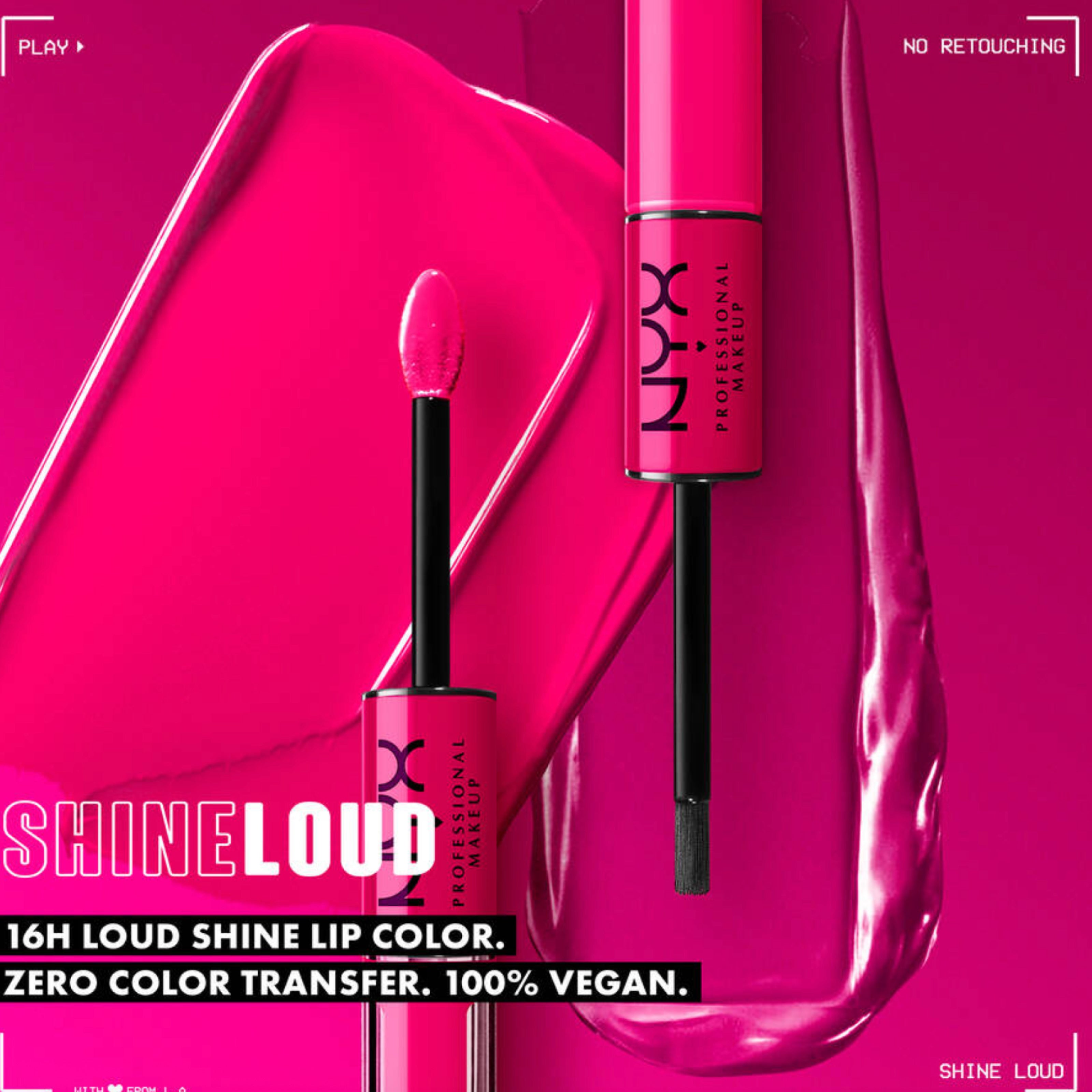 NYX غلوس شفاه Lip Color Gloss Ambition Statement – لمعة تدوم طويلًا
