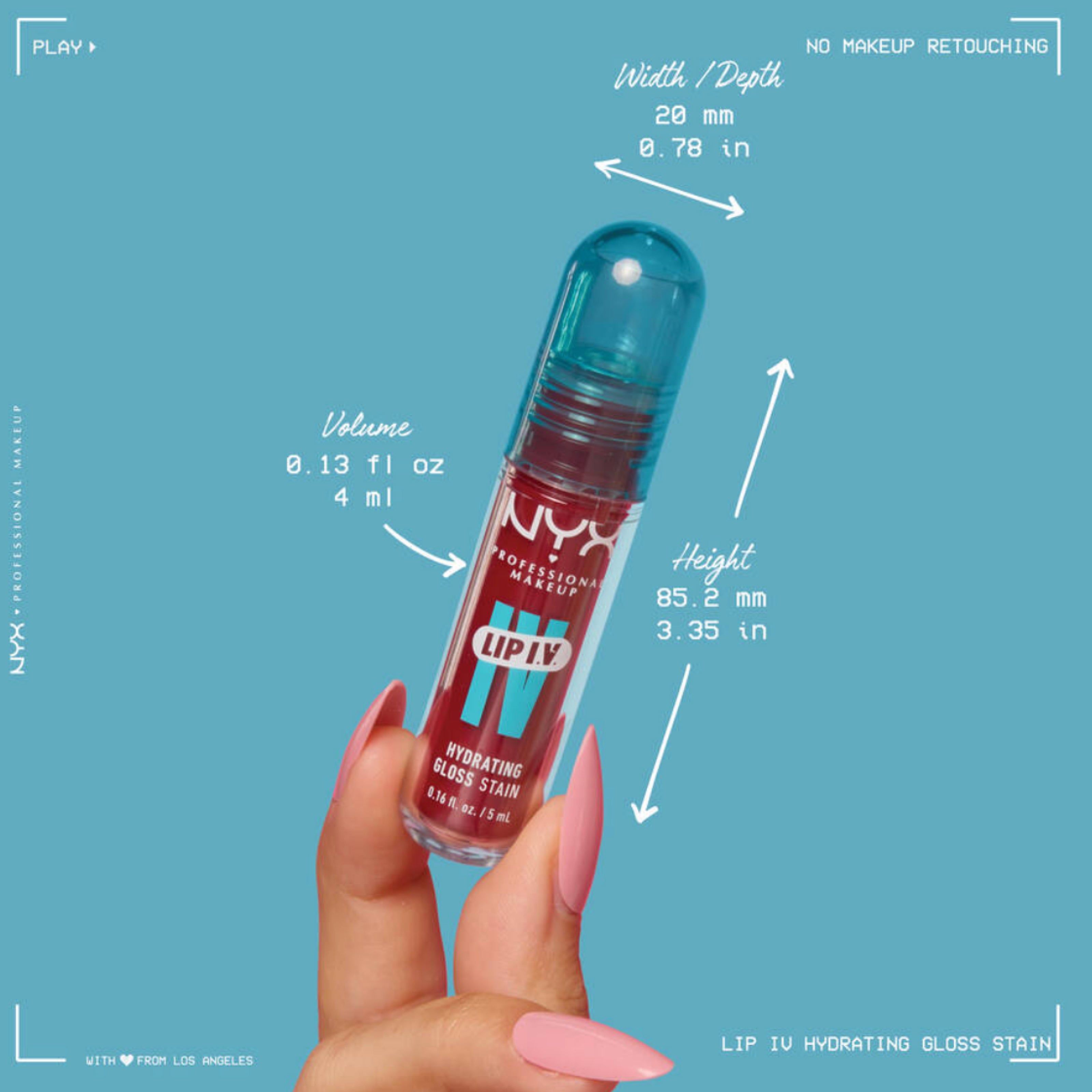 NYX Hydrating Lip Gloss – Moisturizing Lip Color in 7 Shades