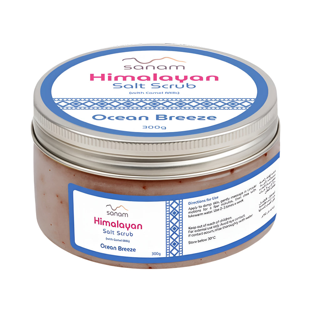 Sanam Salt Scrub 300g Himalaya And Camel Milk