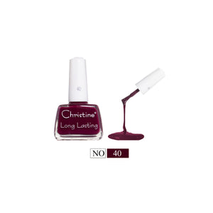 Christine nail polish long lasting 40