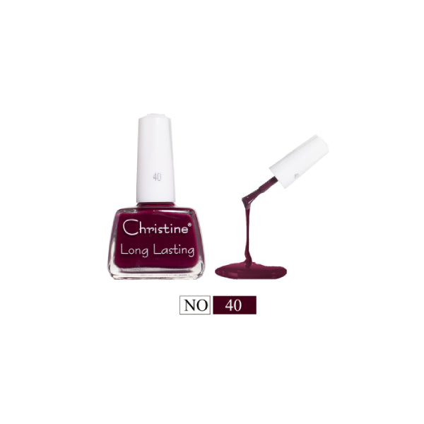 Christine nail polish long lasting 40