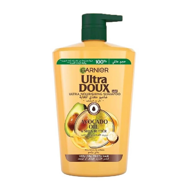 Garnier Hair Shampoo 1000ml Ultra Doux Avocado Oil And Shea Butter