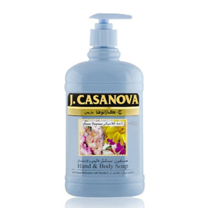 J.casanova liquid soap 500ml classicfor hands and bath