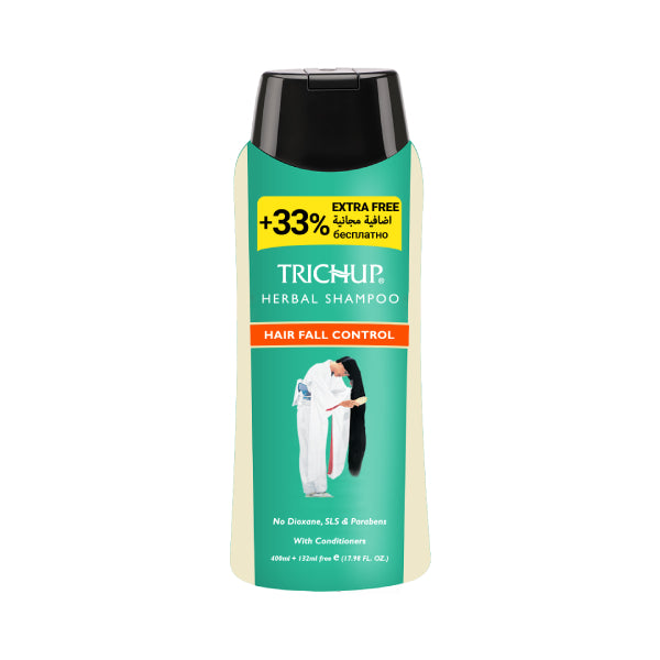 Trichup Herbal Hair Shampoo 400ml Hair Fall Control + 33% Extra Free