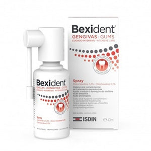 Isdin mouth spray 40ml bexident helps strengthen and stimulate the gums