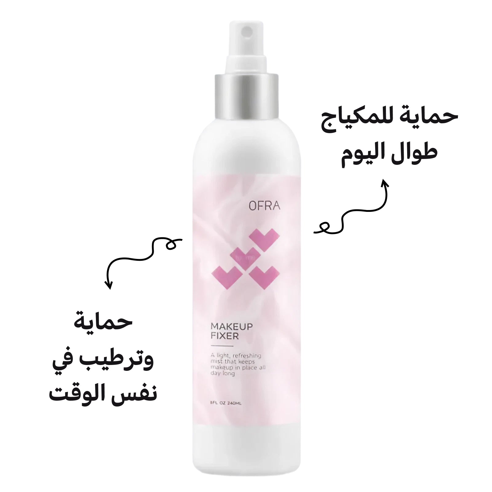 OFRA Mattifying Makeup Fixer Setting Spray | 54ml Transparent Mist