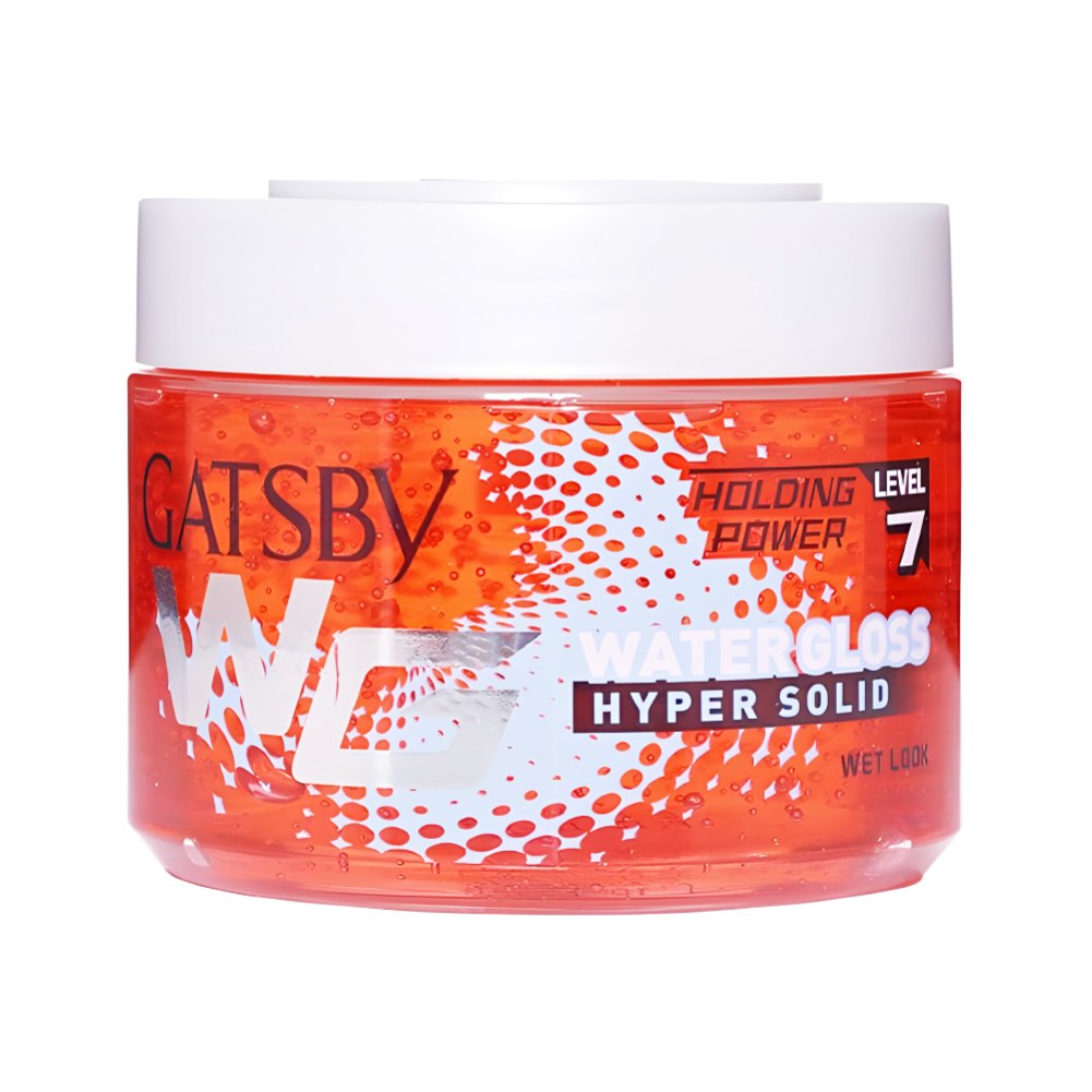 Gatsby hair gel 300g water gloss hyper solid red