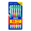 Oral b toothbrush 6pc medium size 123